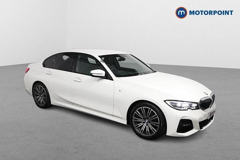 White Used 2021 BMW 318 M Sport Sedan | £19,199 (Fair price) - Image 1/4