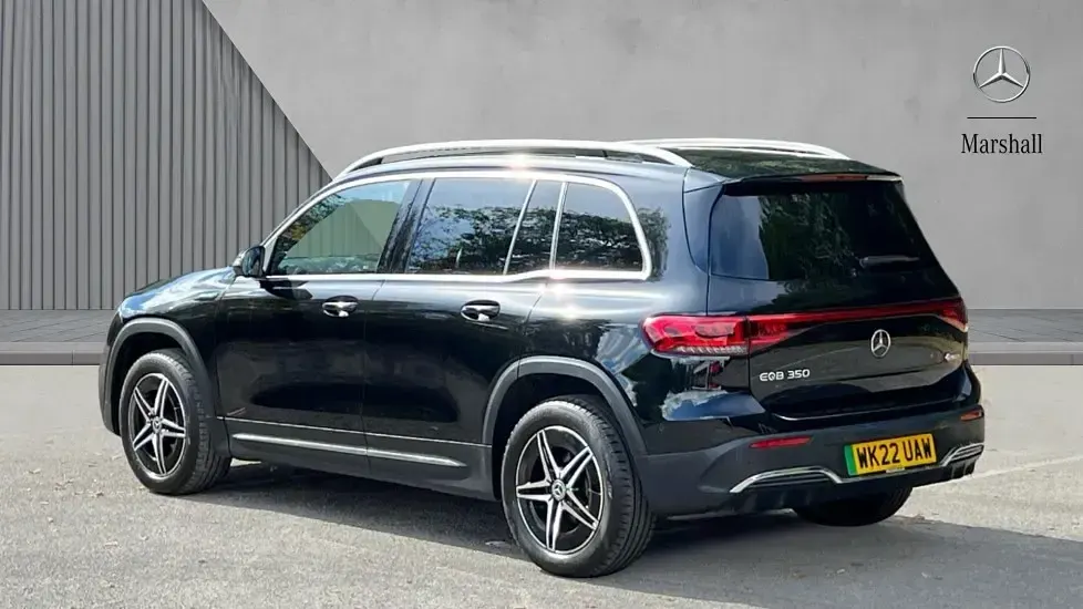 Used Mercedes EQB350 AMG line 214 kW (292 HP) 2022 Black SUV