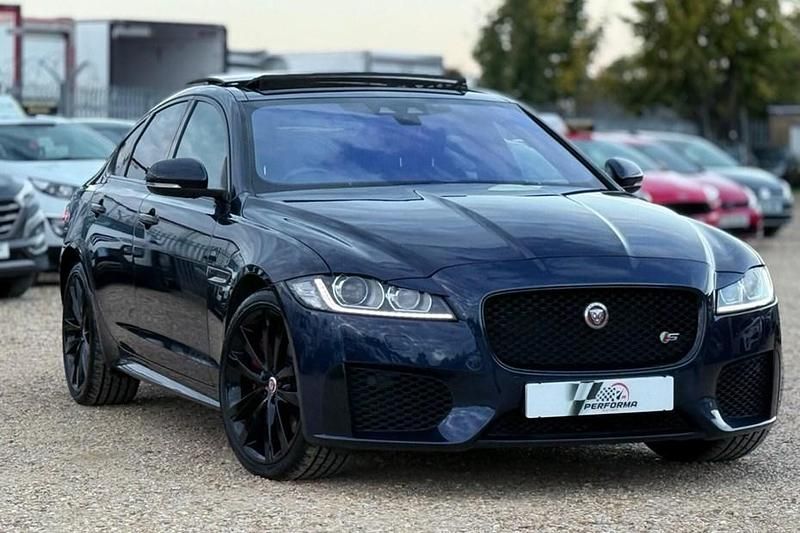 Blue Used 2016 Jaguar XF S Sedan | £11,390 (Fair price) - Image 1/1
