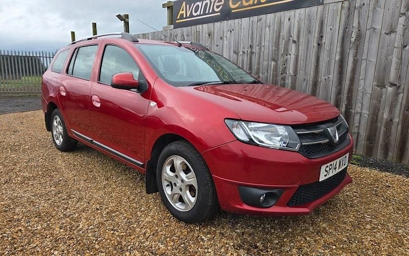 Red Used 2014 Dacia Logan MCV Lauréate Estate | £3,995 (Fair price) - Image 1/4