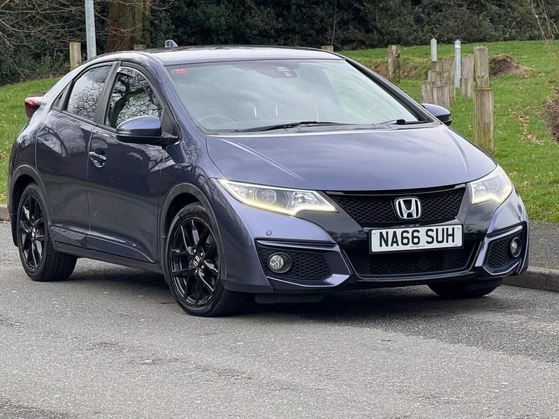 Used Honda Civic Sport 120 HP (88 kW) 2016 Blue Hatchback