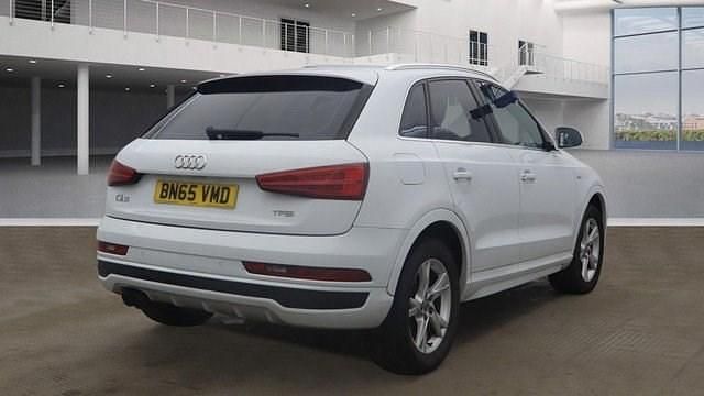 Used Audi Q3 S-Line 150 HP (110 kW) 2015 White SUV