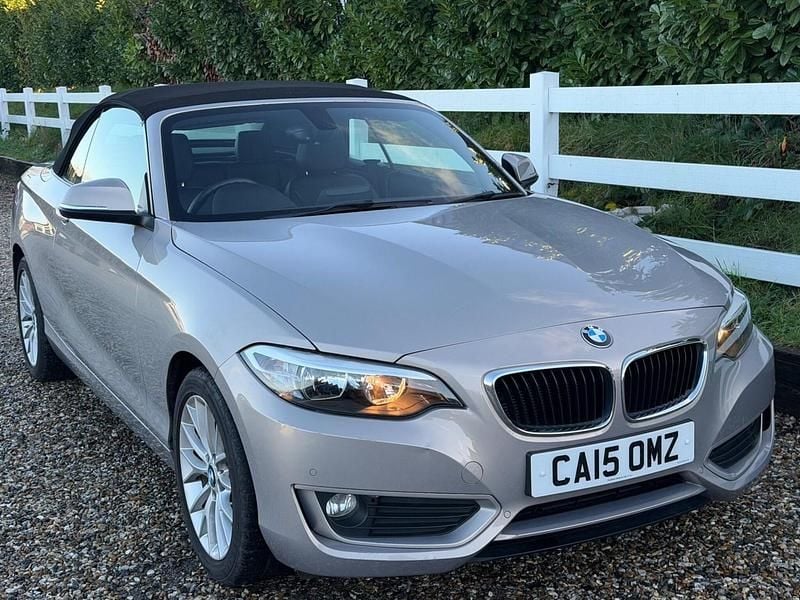 Used BMW 218 Basis 2015 Grey Cabriolet