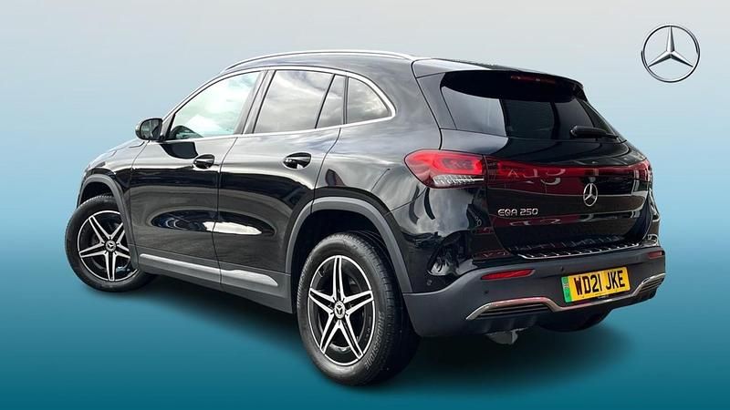 Used Mercedes EQA250 AMG line 72 kW (99 HP) 2021 Night black SUV