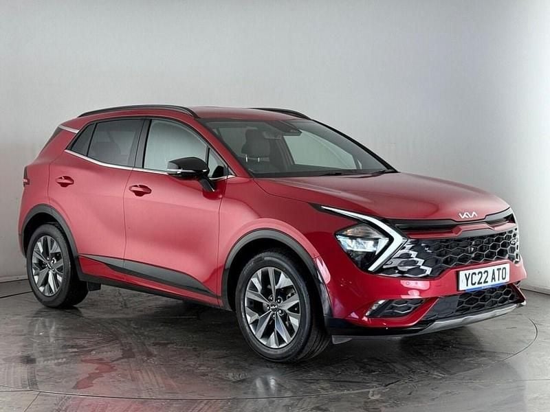 Red Used 2022 Kia Sportage GT-Line SUV | £22,150 (Good price) - Image 1/3