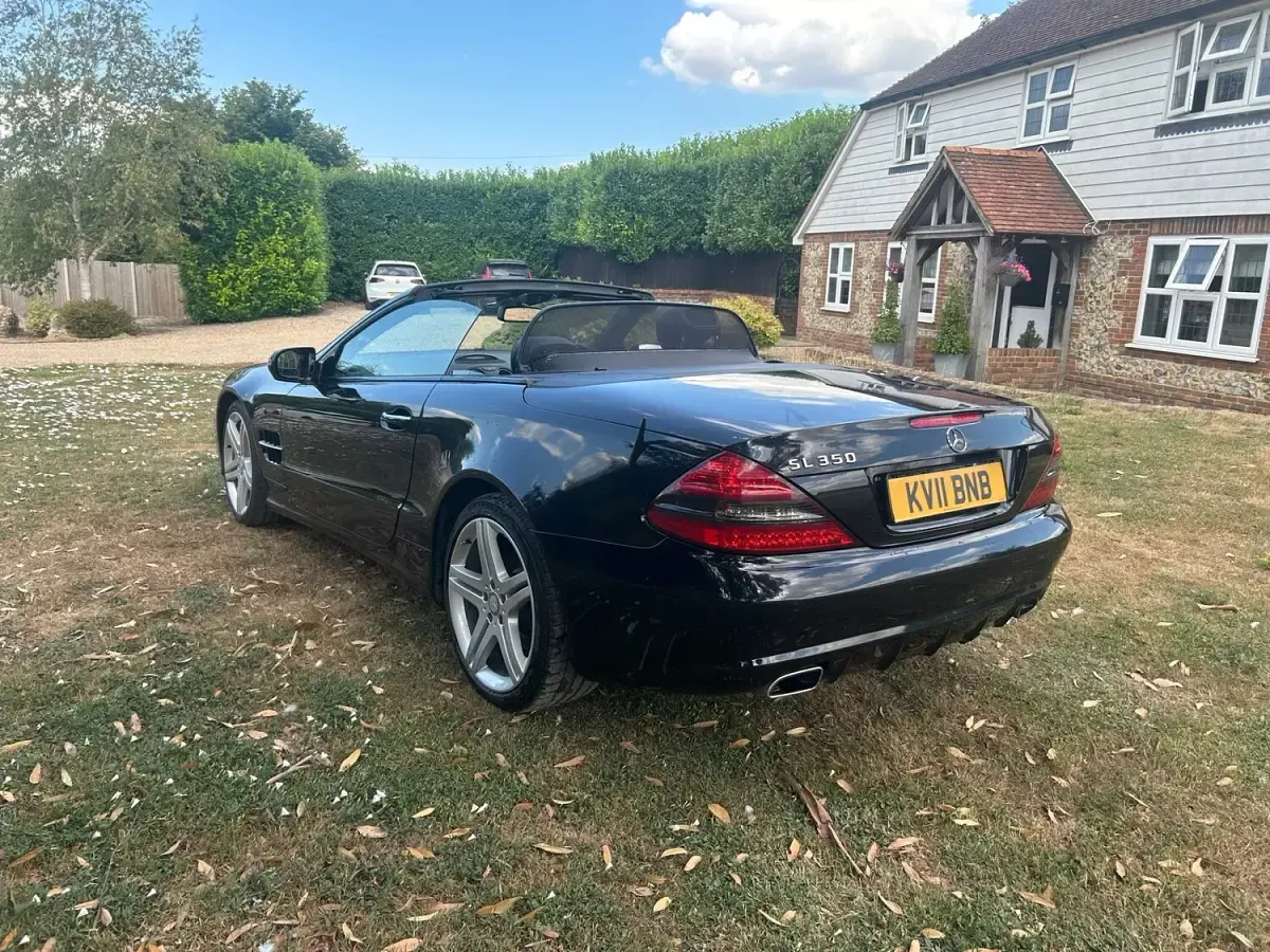 Used Mercedes SL350 2011 Black Cabriolet