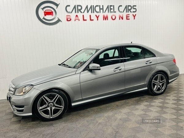 Silver Used 2013 Mercedes C250 AMG Sedan | £5,775 (Super price) - Image 1/4