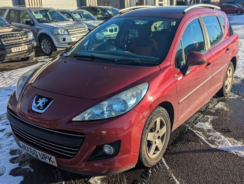Red Used 2010 Peugeot 207 Estate | £1,000 (Fair price) - Image 1/4