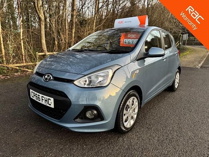 Used Hyundai i10 SE 66 HP (48 kW) 2016 Blue Hatchback