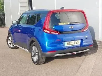 Used Kia Soul EV First Edition 150 kW (204 HP) 2021 Blue SUV