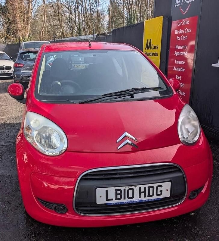 Used Citroën C1 VTR Sport 68 HP (50 kW) 2010 Red Hatchback