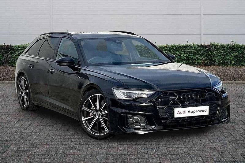Black Used 2024 Audi A6 Black Edition Estate | £38,985 (A bit pricey) - Image 1/4