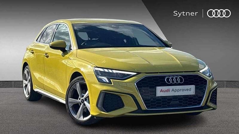 Yellow Used 2024 Audi A3 S-Line Hatchback | £25,500 (A bit pricey) - Image 1/4
