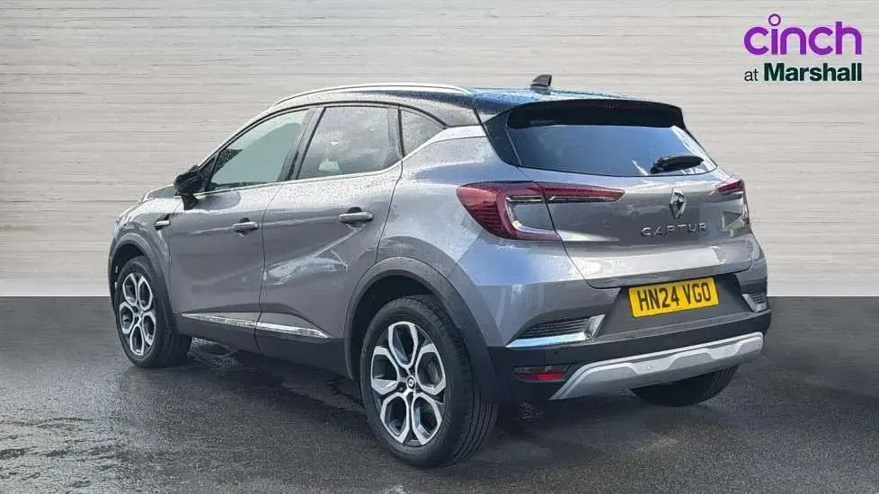 Used Renault Captur Techno 91 HP (66 kW) 2024 Grey/black SUV
