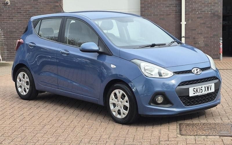 Used Hyundai i10 SE 66 HP (48 kW) 2015 Blue Hatchback