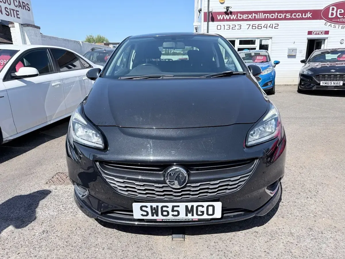 Used Vauxhall Corsa Edition 115 HP (84 kW) 2016 Black Hatchback