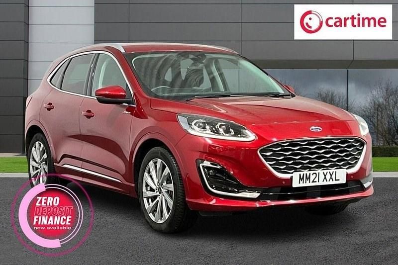Red Used 2021 Ford Kuga Vignale SUV | £14,379 (Fair price) - Image 1/4