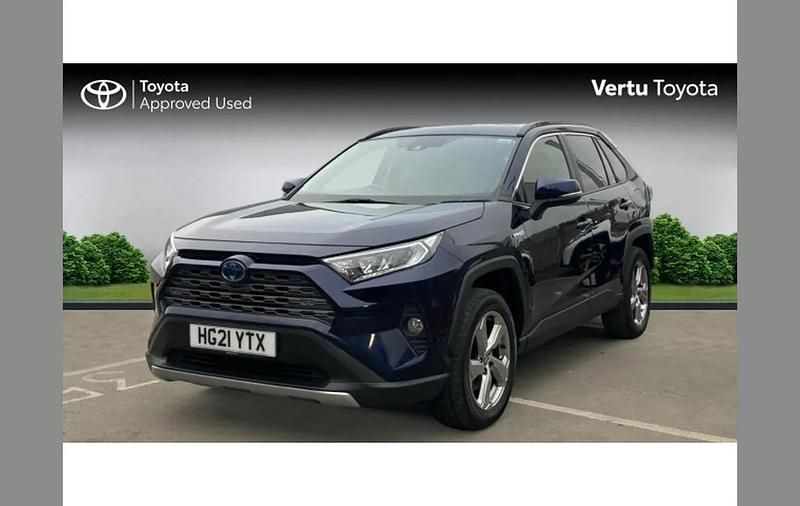 Used Toyota RAV4 Hybrid Design 214 HP (157 kW) 2021 Blue SUV