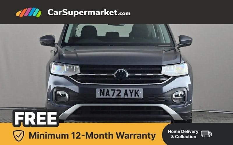 Used VW T-Cross SE 95 HP (69 kW) 2022 Grey SUV