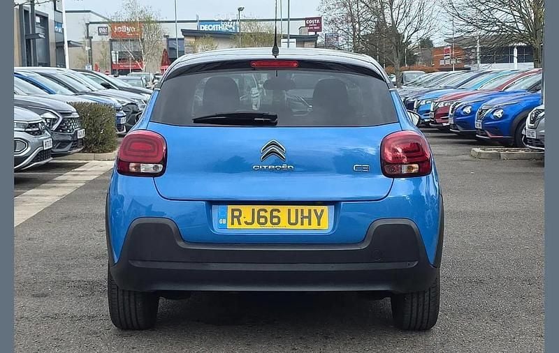 Used Citroën C3 Flair 99 HP (72 kW) 2017 Blue Hatchback