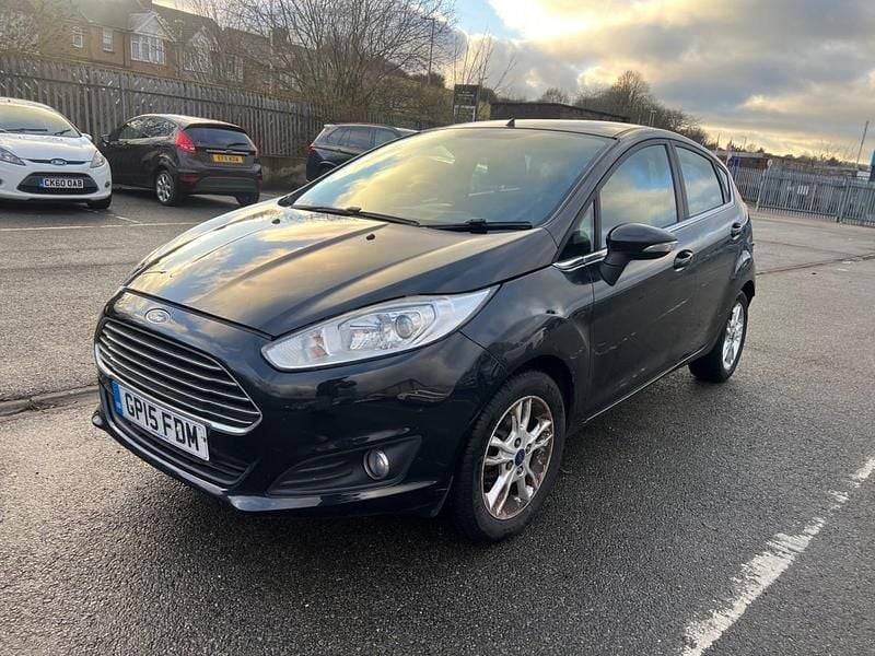 Used Ford Fiesta Zetec 2015 Black Hatchback