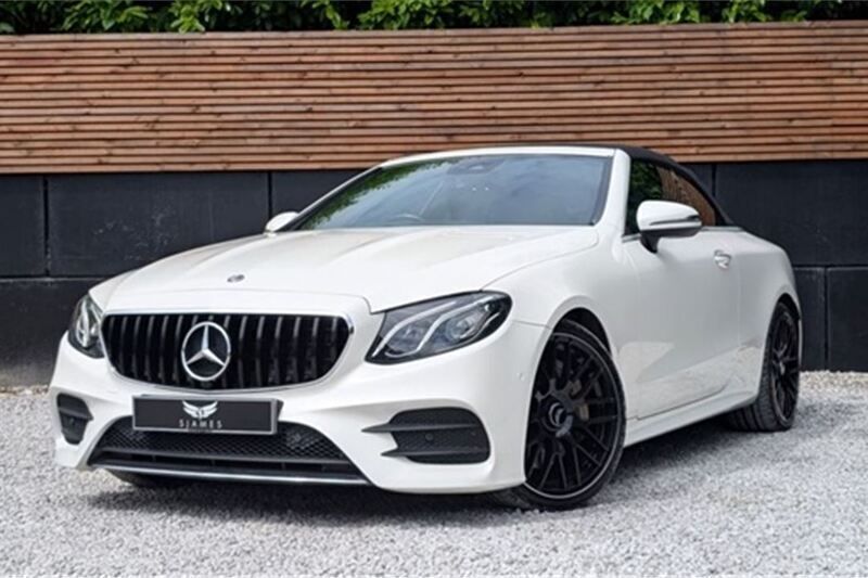 White Used 2018 Mercedes E300 AMG line Cabriolet | £20,990 (Fair price) - Image 1/4