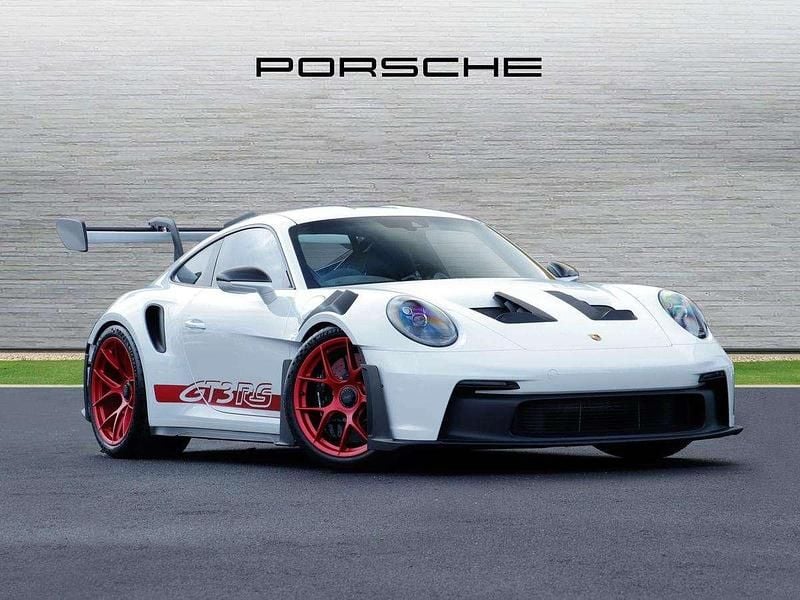 White Used 2023 Porsche 911 GT3 RS Coupe | £236,000 (Fair price) - Image 1/4