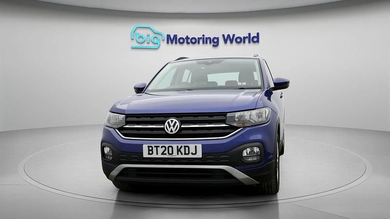 Used VW T-Cross SE 94 HP (69 kW) 2020 Blue SUV