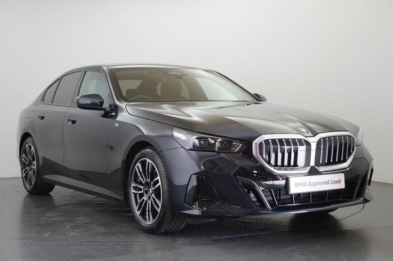 Black Used 2024 BMW 520 M Sport | £38,798 (Good price) - Image 1/4