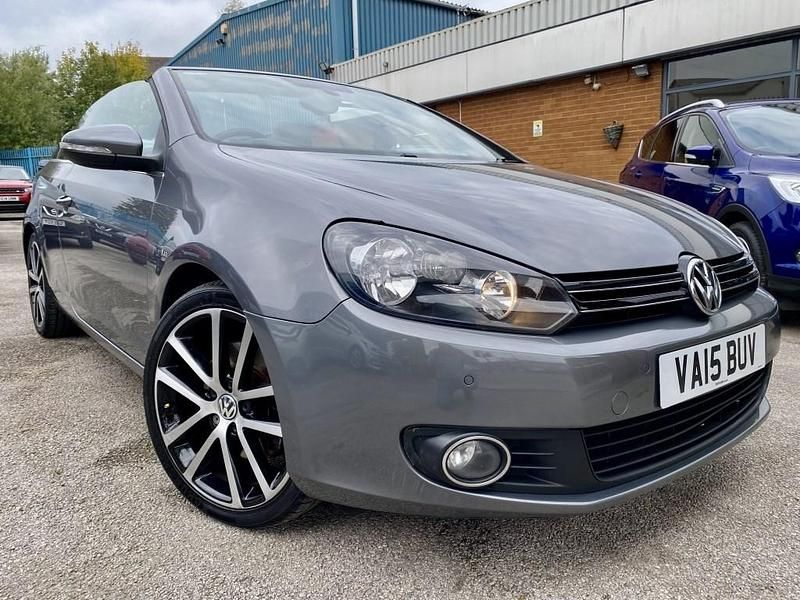 Grey Used 2015 VW Golf Cabriolet GT Cabriolet | £6,850 (Good price) - Image 1/4