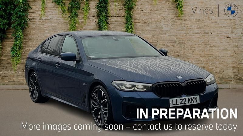 Used BMW 545e M Sport 389 HP (286 kW) 2022 Blue