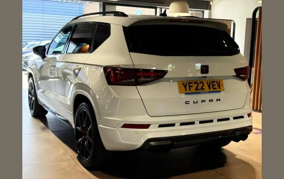 Used Cupra Ateca VZ3 296 HP (217 kW) 2022 White SUV