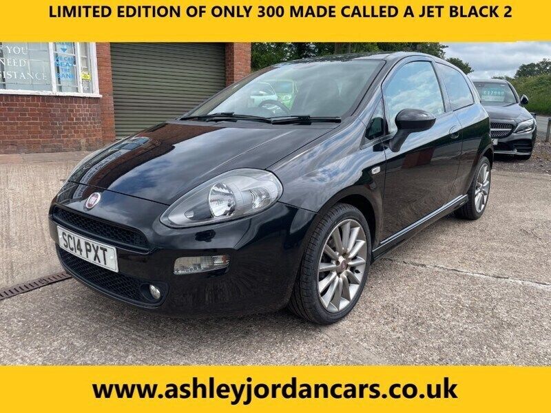 Black Used 2014 Fiat Punto Easy Hatchback | £4,499 (Fair price) - Image 1/4
