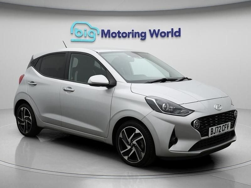 Silver Used 2022 Hyundai i10 Premium Hatchback | £14,172 (Fair price) - Image 1/4