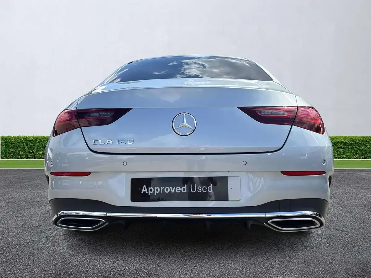 Used Mercedes CLA180 Executive 150 HP (110 kW) 2024 Silver Coupe