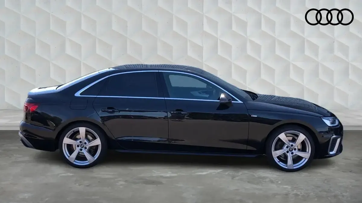 Used Audi A4 S-Line 150 HP (110 kW) 2023 Black Sedan