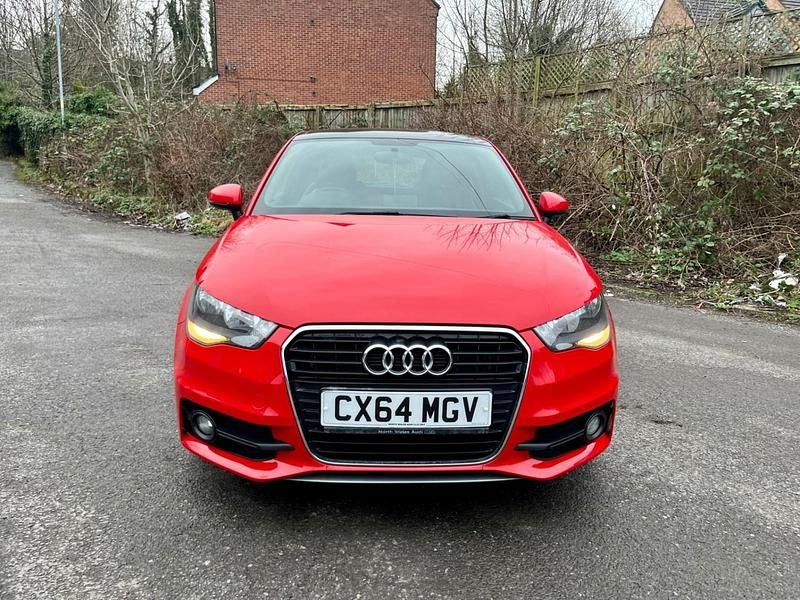 Used Audi A1 S-Line 86 HP (63 kW) 2014 Red Hatchback