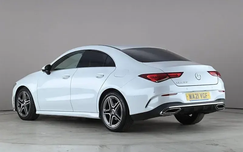 Used Mercedes CLA180 AMG Line Premium 136 HP (100 kW) 2021 White Sedan