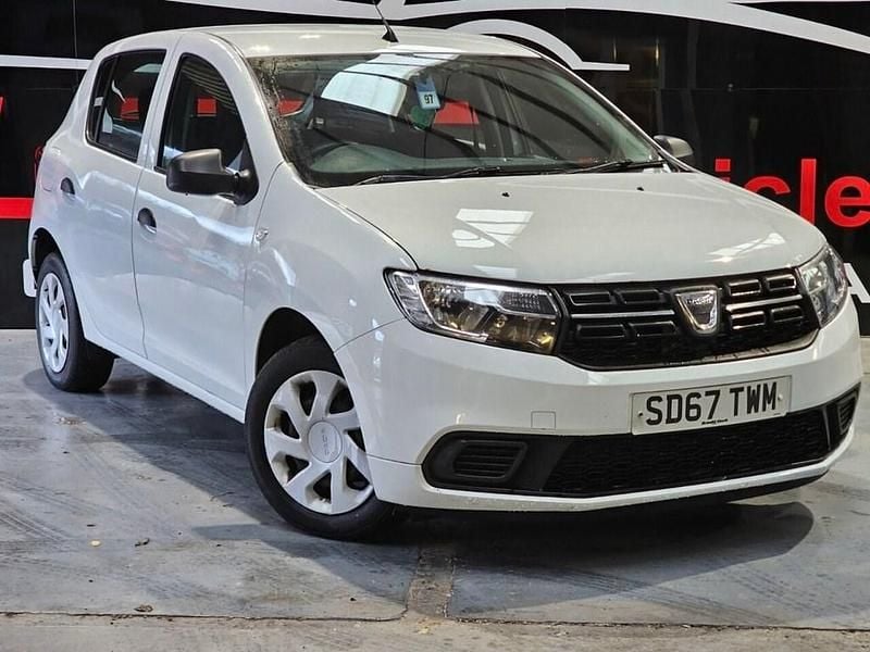 White Used 2017 Dacia Sandero Ambiance Hatchback | £3,250 (Good price) - Image 1/4