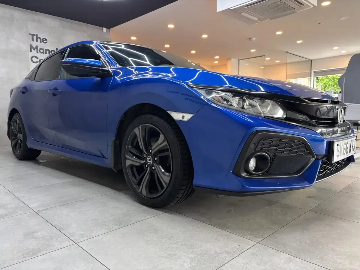 Used Honda Civic SR 2018 Blue Hatchback