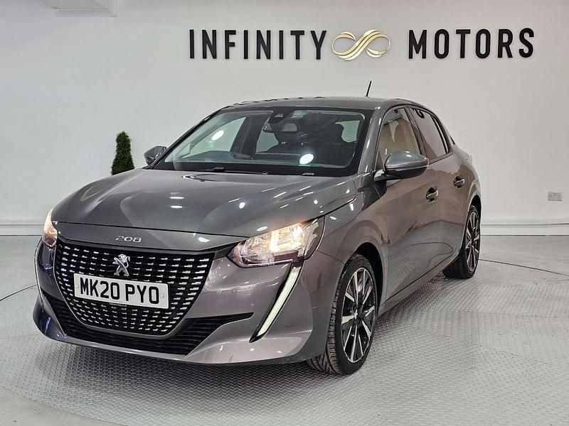 Used Peugeot 208 Allure 100 HP (73 kW) 2020 Grey Hatchback