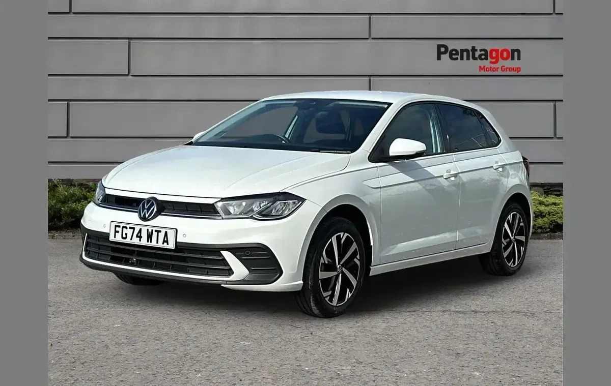 Used VW Polo Match 94 HP (69 kW) 2024 White Hatchback