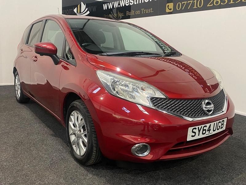 Used Nissan Note Acenta Premium 2014 Red MPV