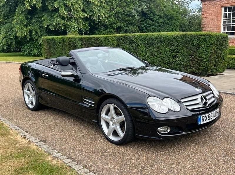 Used Mercedes SL500 2006 Black Cabriolet