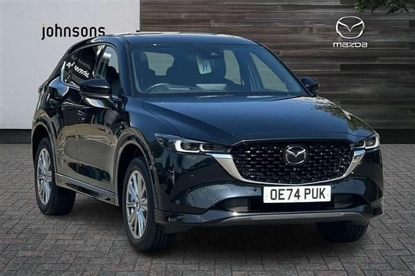 Black Used 2024 Mazda CX-5 Takumi-Line SUV | £29,250 (Fair price) - Image 1/4