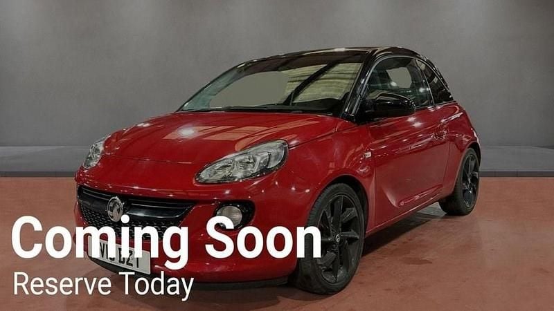 Used Vauxhall Adam S 70 HP (51 kW) 2018 Red Hatchback