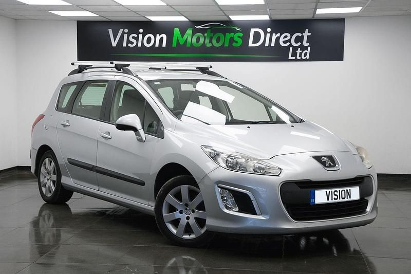 Used Peugeot 308 SW 92 HP (67 kW) 2012 Silver Estate