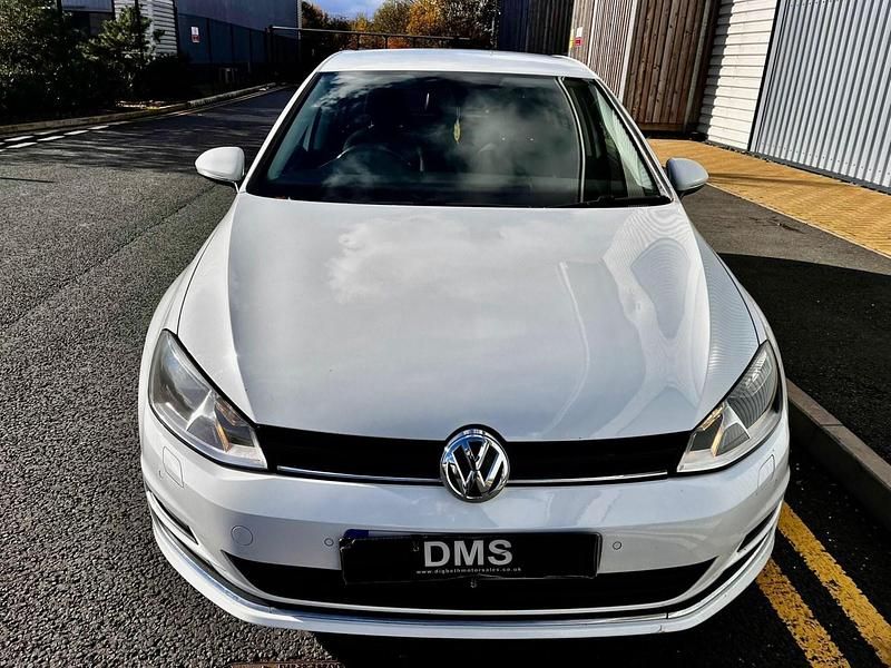 Used VW Golf VII GT 2015 White Hatchback