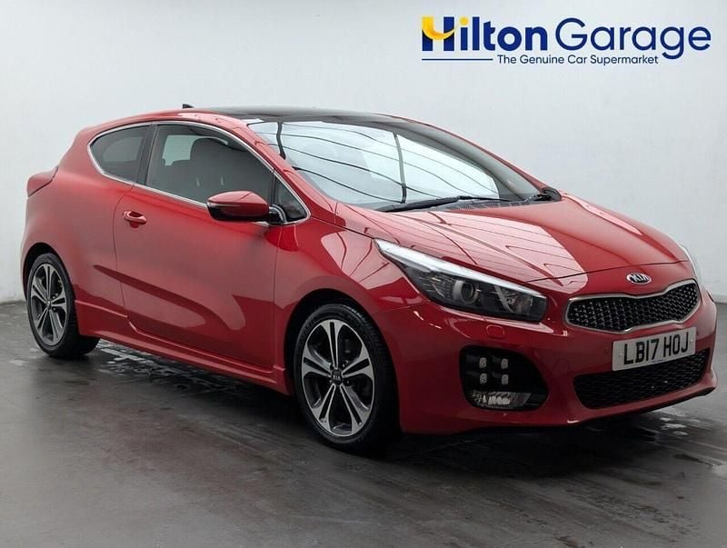 Used Kia ProCeed GT-Line S 134 HP (98 kW) 2017 Red Hatchback