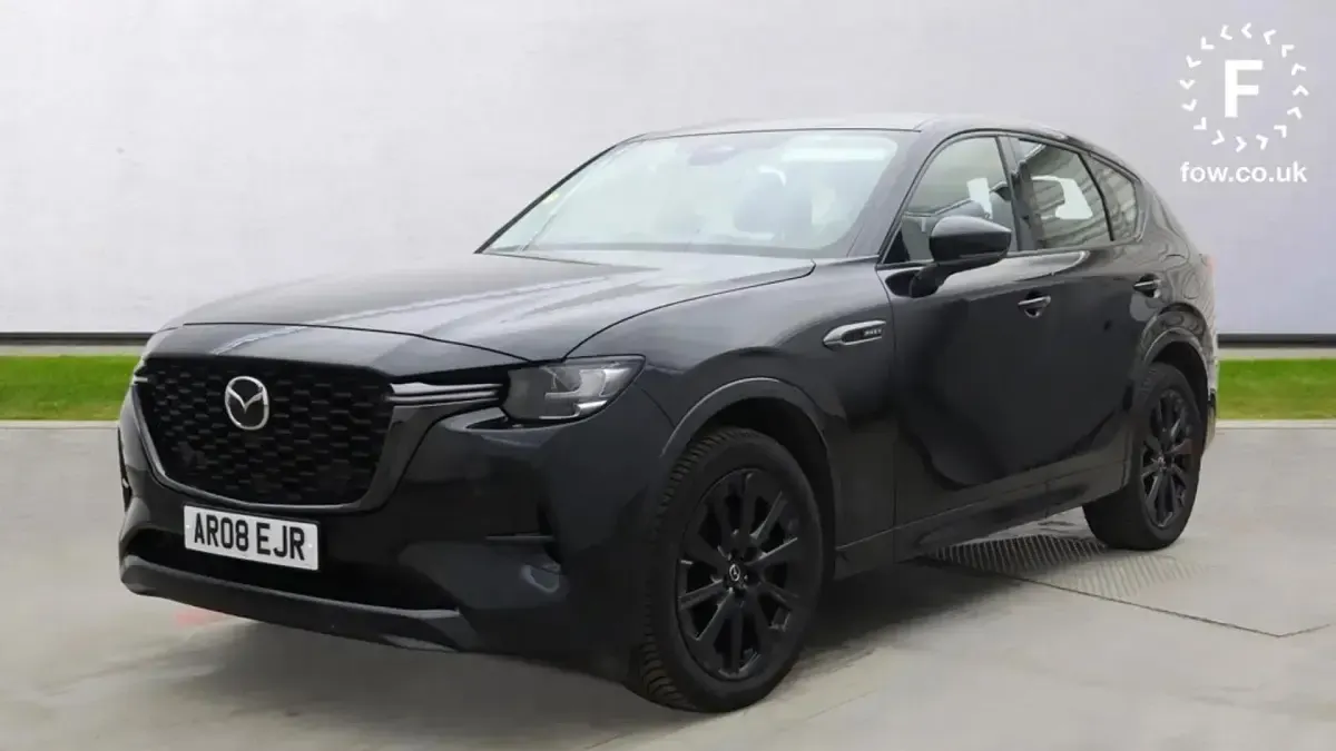 Used Mazda CX-60 Homura-Line 2022 Black SUV